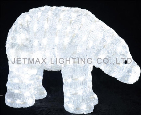 Acryl Stood Bear Light-120L-Cold white